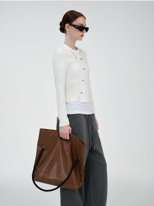 Twist Button Knit