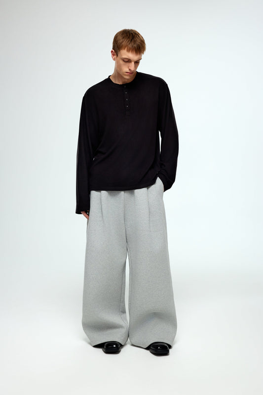 Refined Henley Shirt