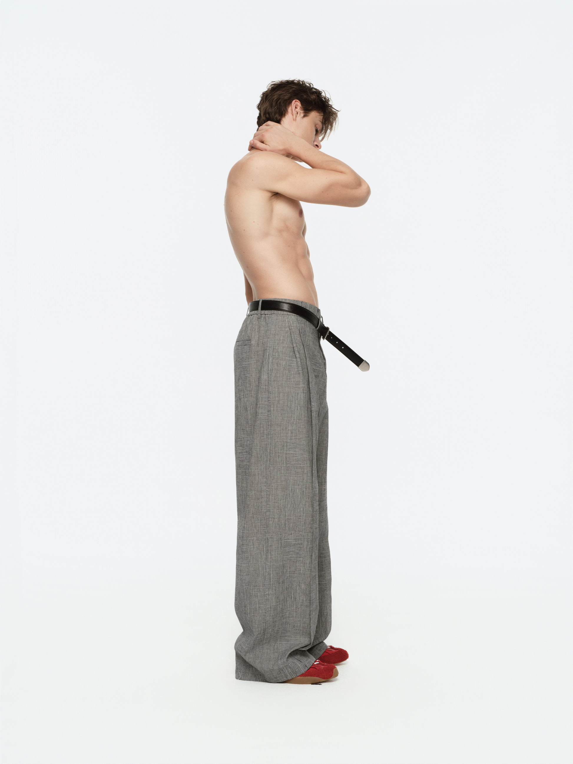 Silver Buckle Belt - YHONE