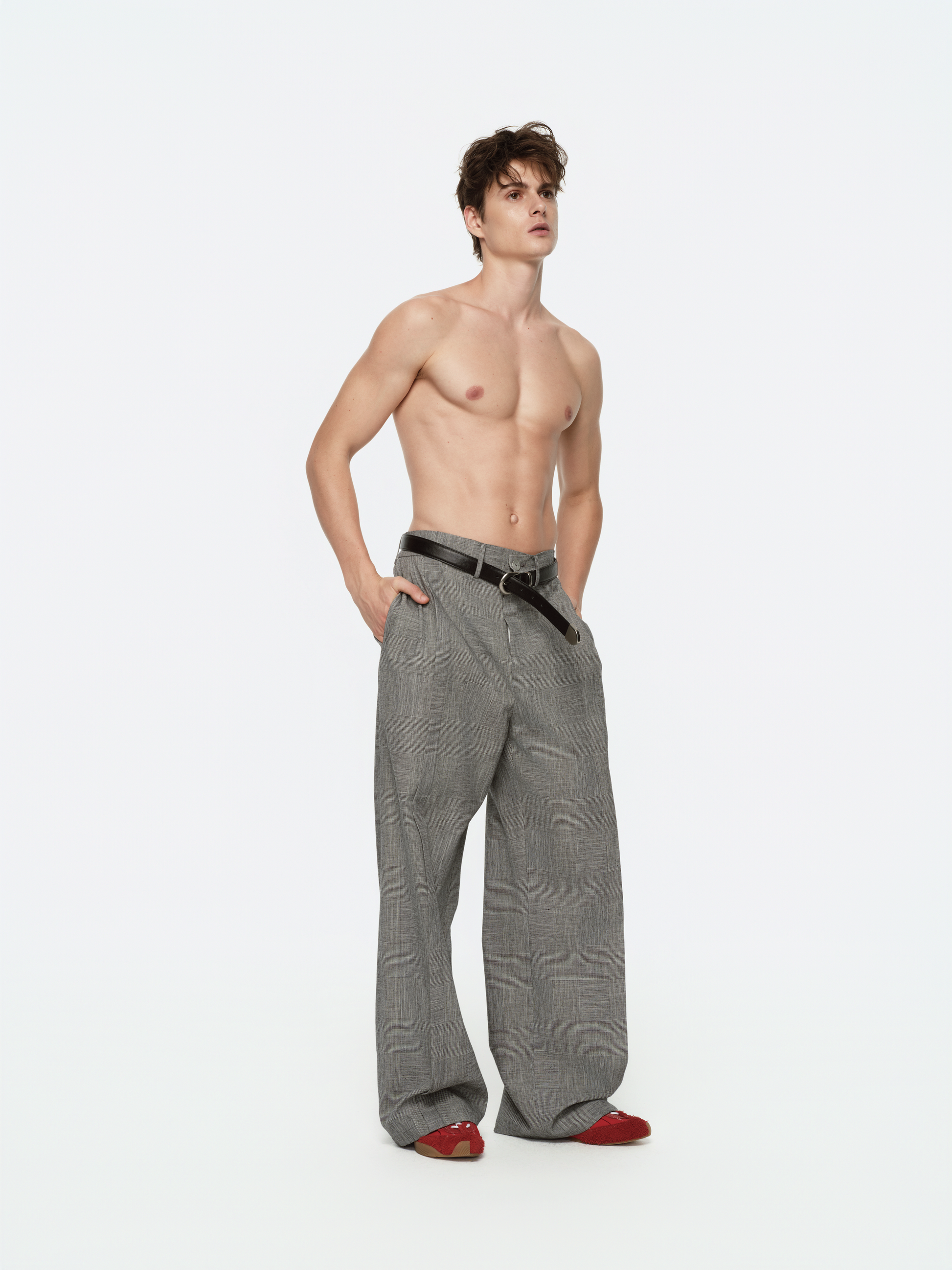 Silver Buckle Belt - YHONE