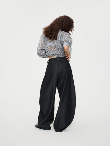 Black Bold Pants-Womens