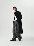 Pleated Barrel Trousers