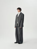 Pleated Barrel Trousers