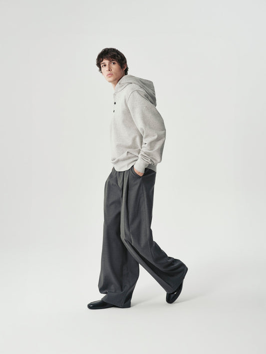 Pleated Barrel Trousers, main view