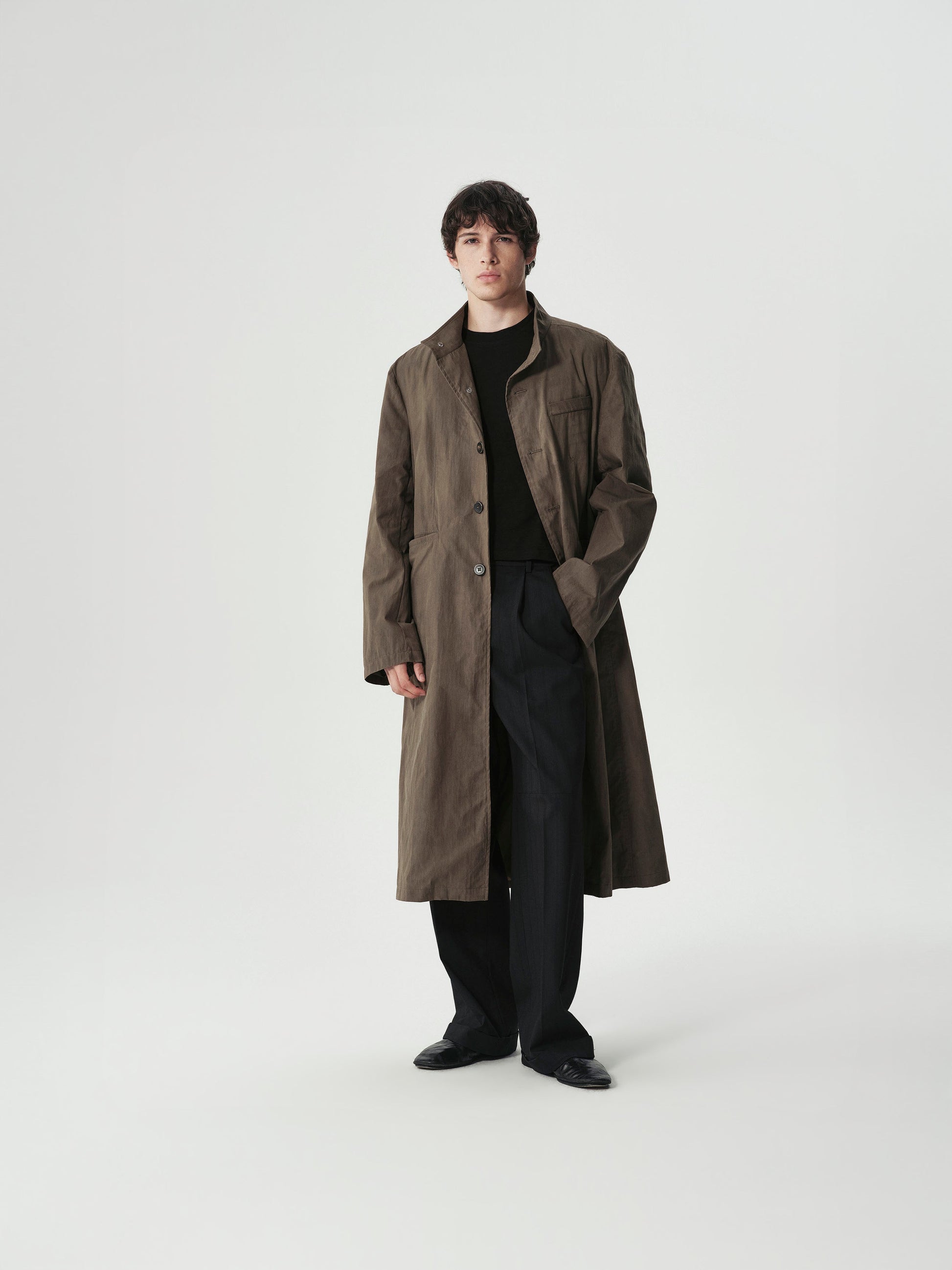 Waxed Field Coat