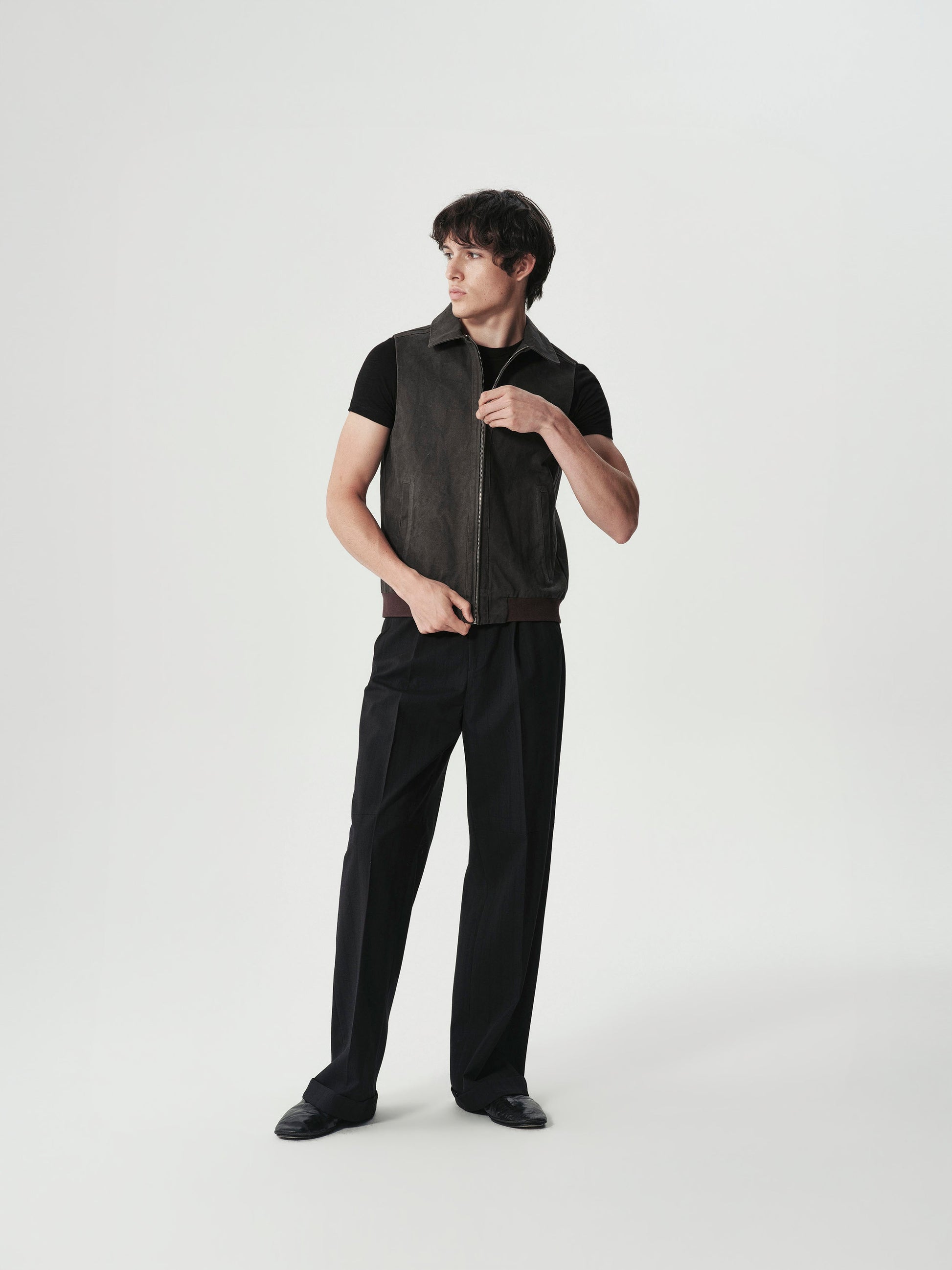 Washed Canvas Field Vest