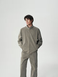 Crinkle Nylon Track Jacket