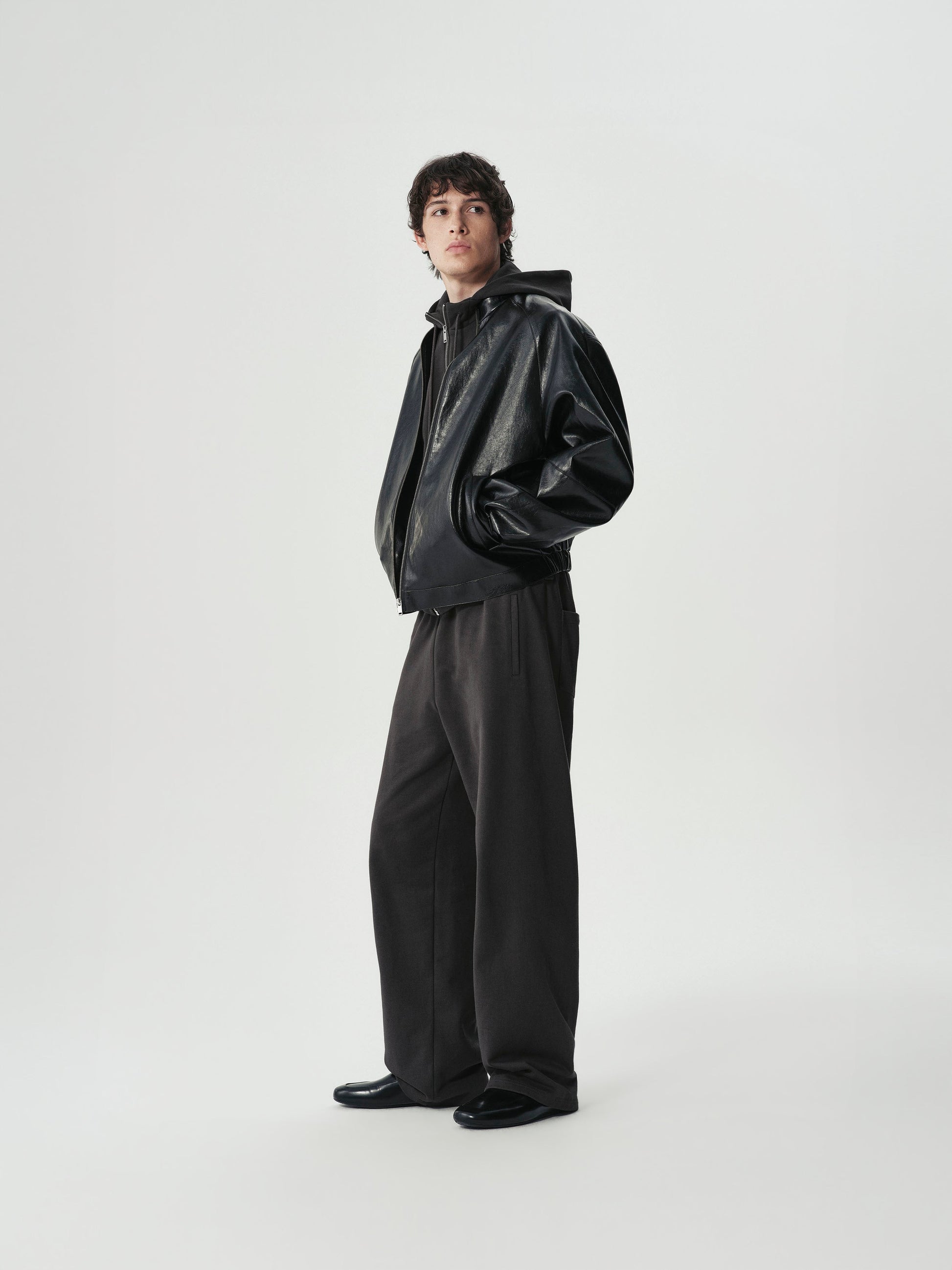 Funnel Zip Sweat Jacket