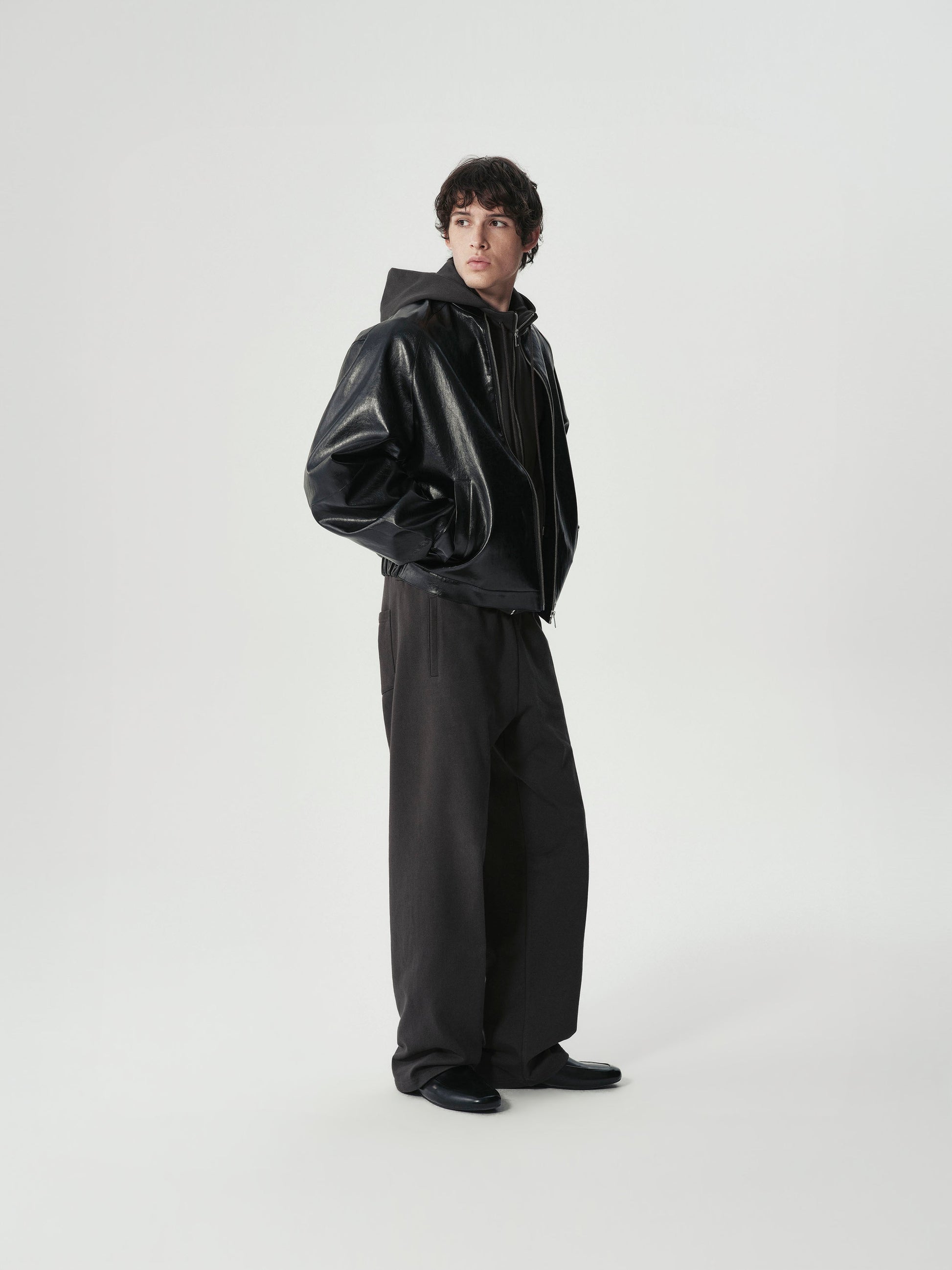 Funnel Zip Sweat Jacket