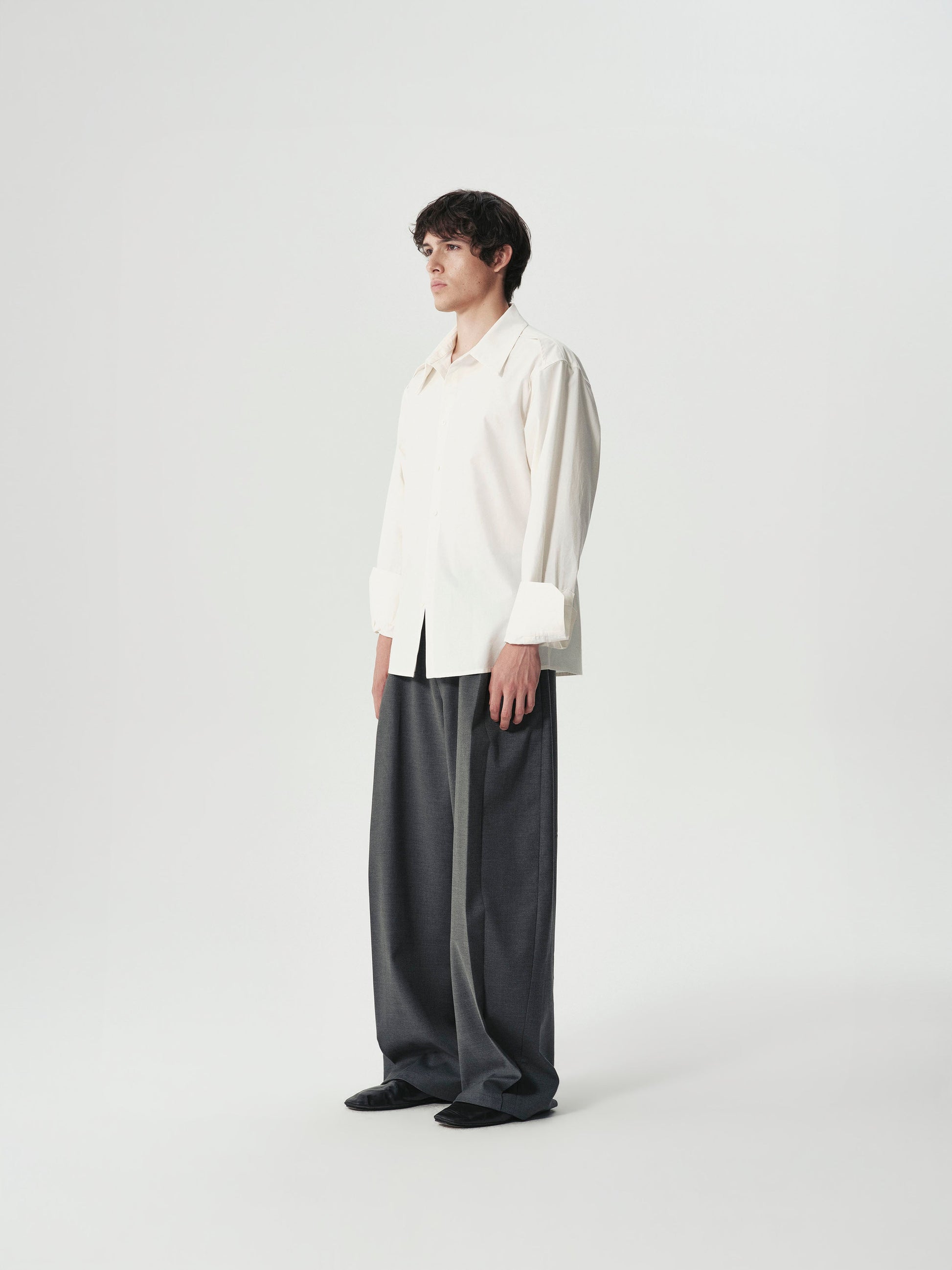 Pleated Shoulder Shirt