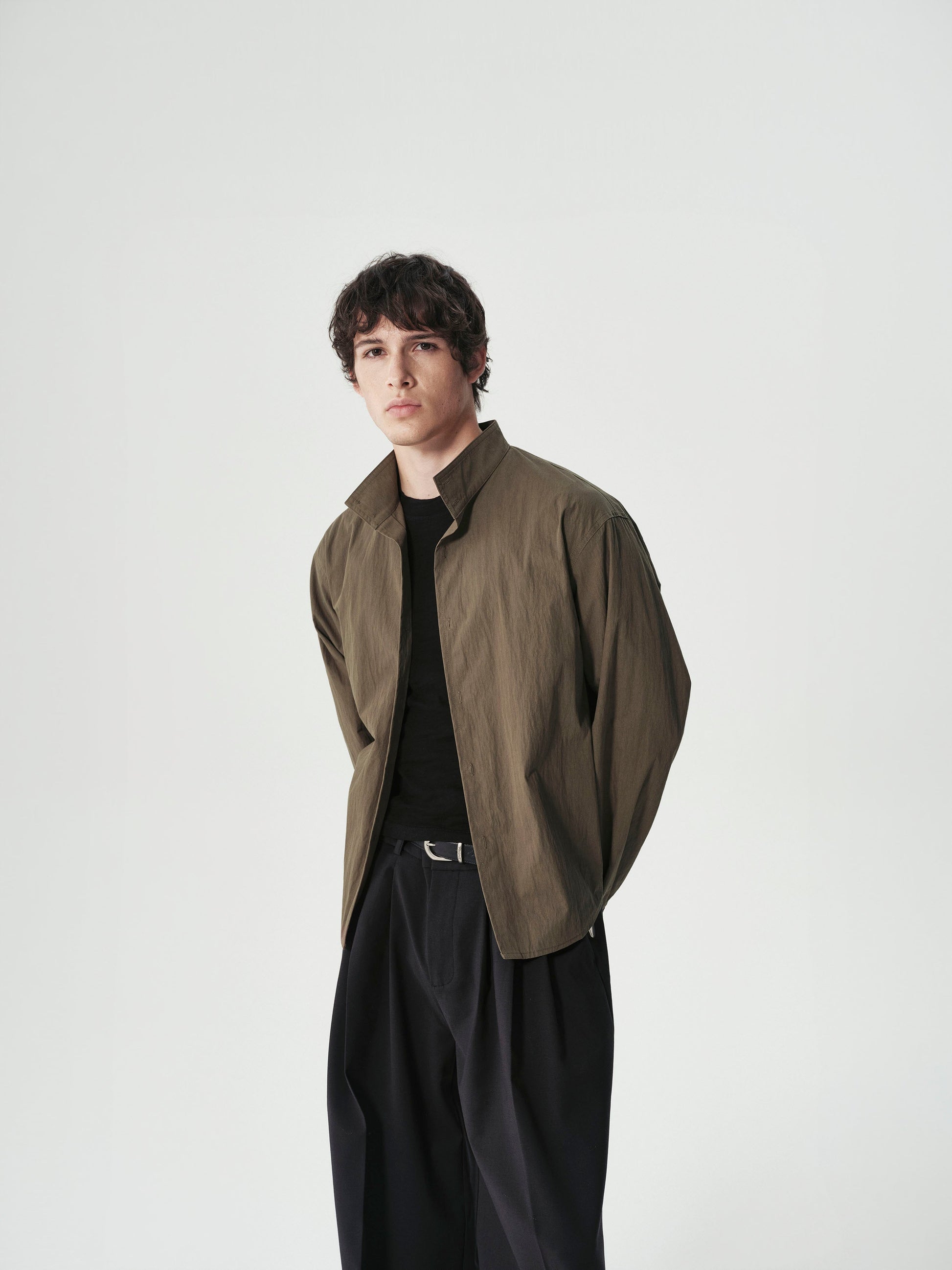 Band Collar Shirt