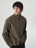 Band Collar Shirt