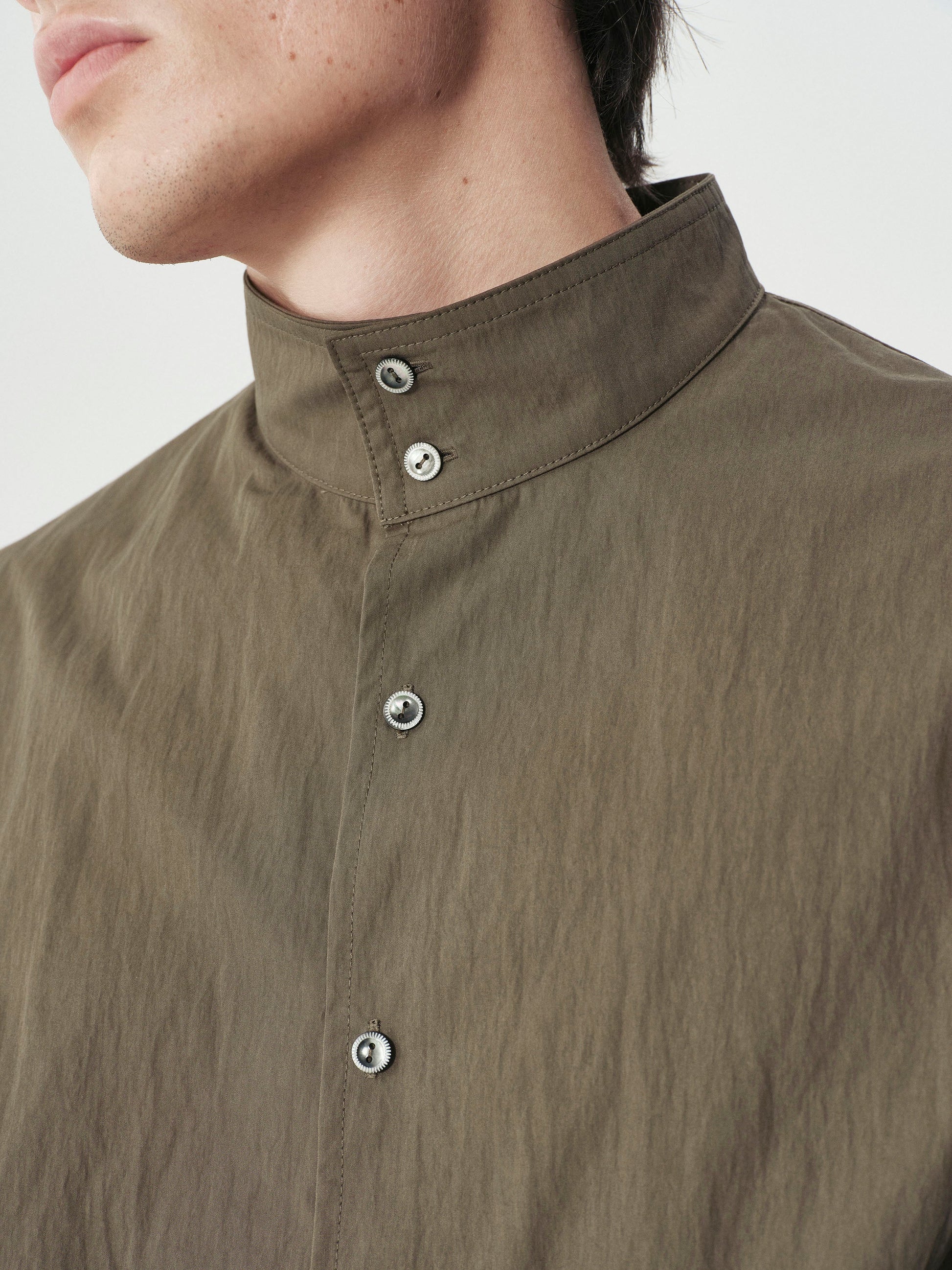 Band Collar Shirt