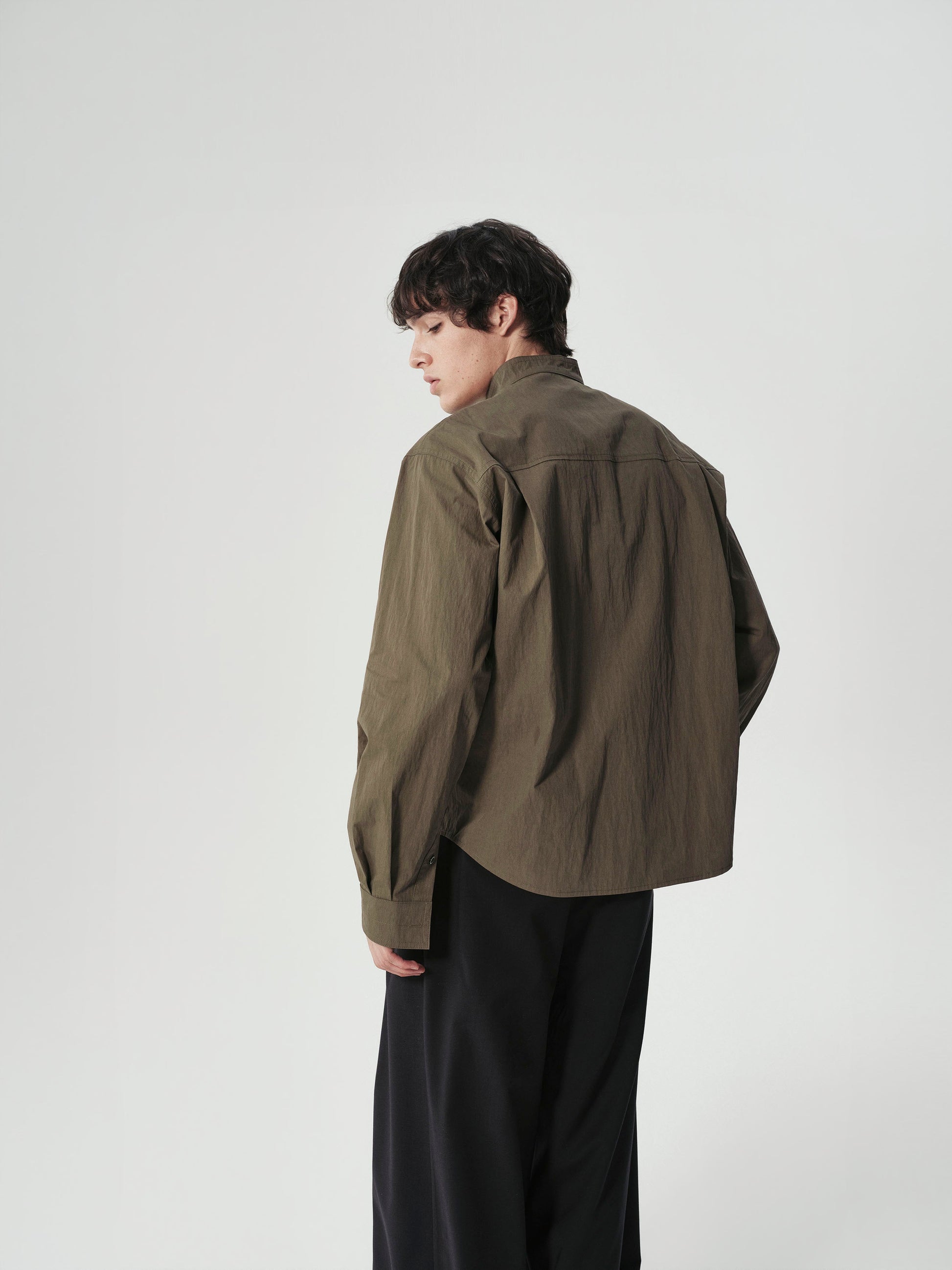 Band Collar Shirt