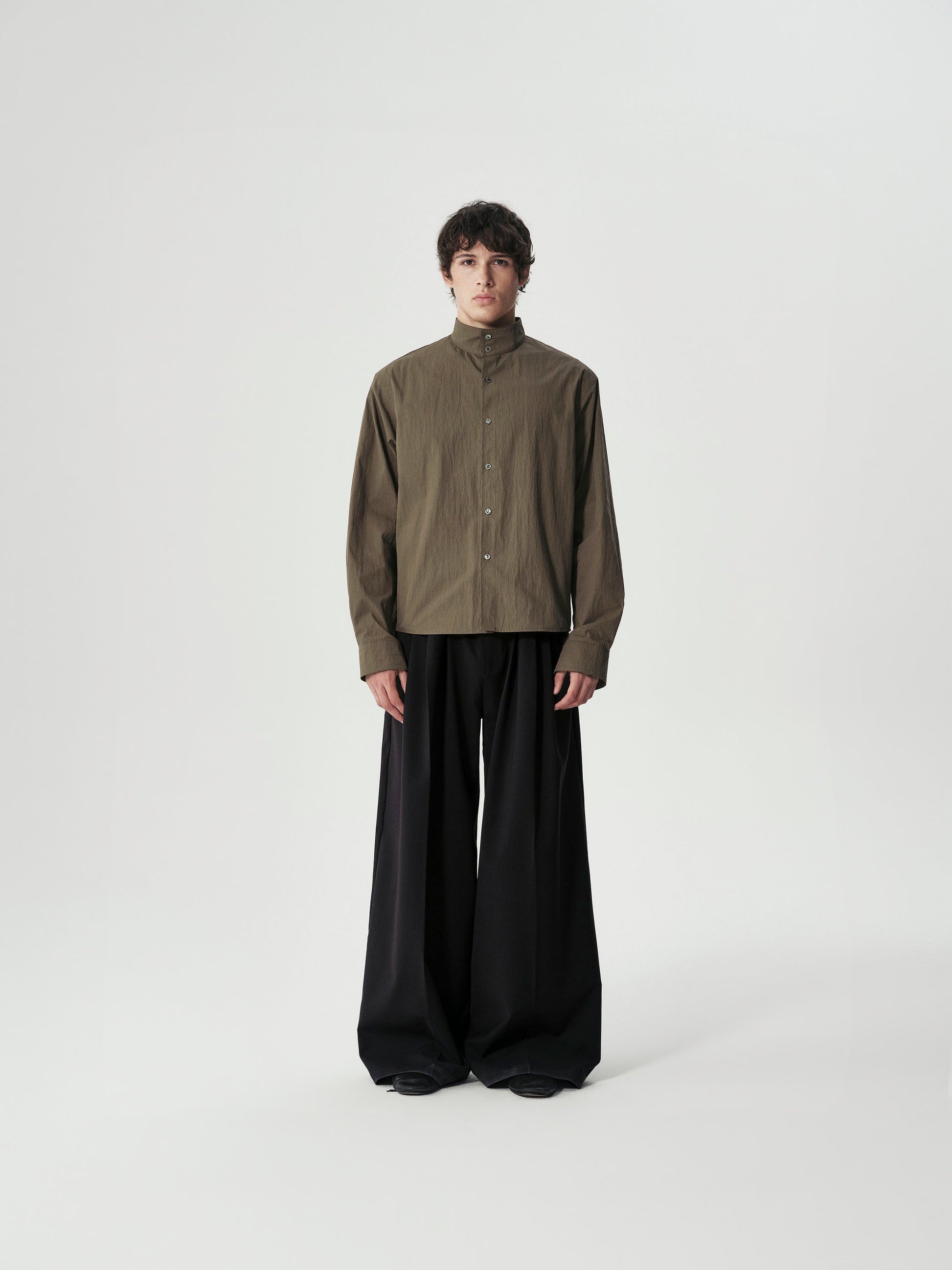 Band Collar Shirt