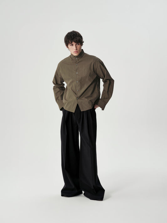 Band Collar Shirt, main view