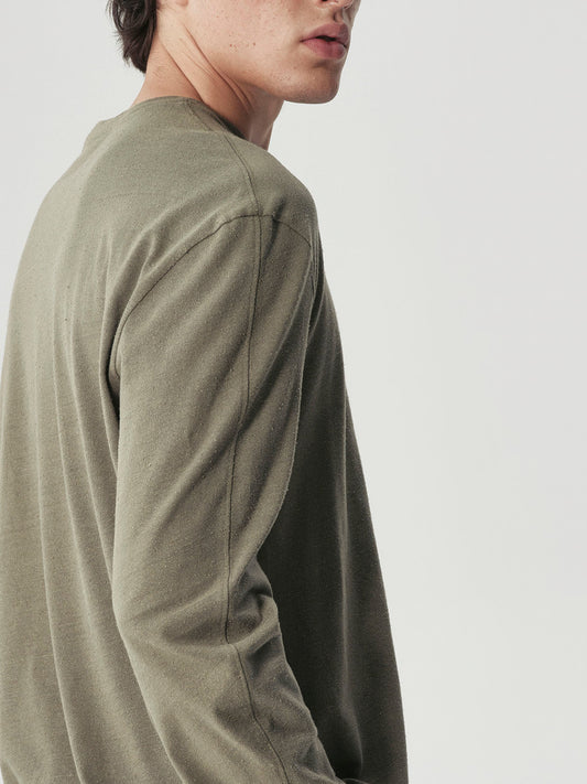 Sabre Long Sleeve in Lake Green