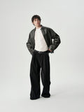 Vegan Leather Blouson