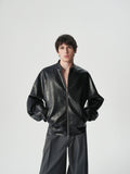 Vegan Leather Blouson