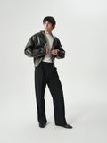 Vegan Leather Blouson