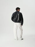 Vegan Leather Blouson