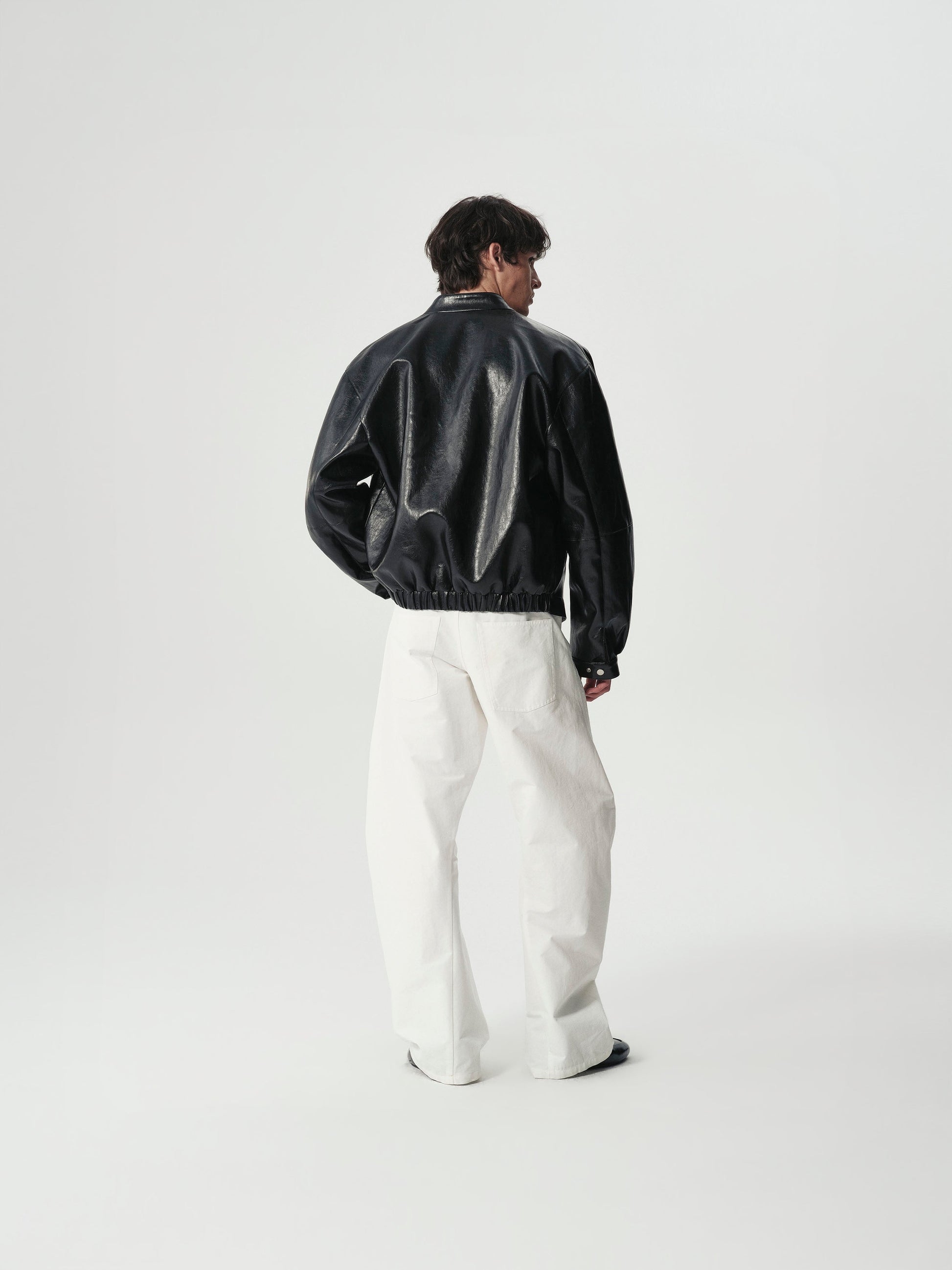 Vegan Leather Blouson