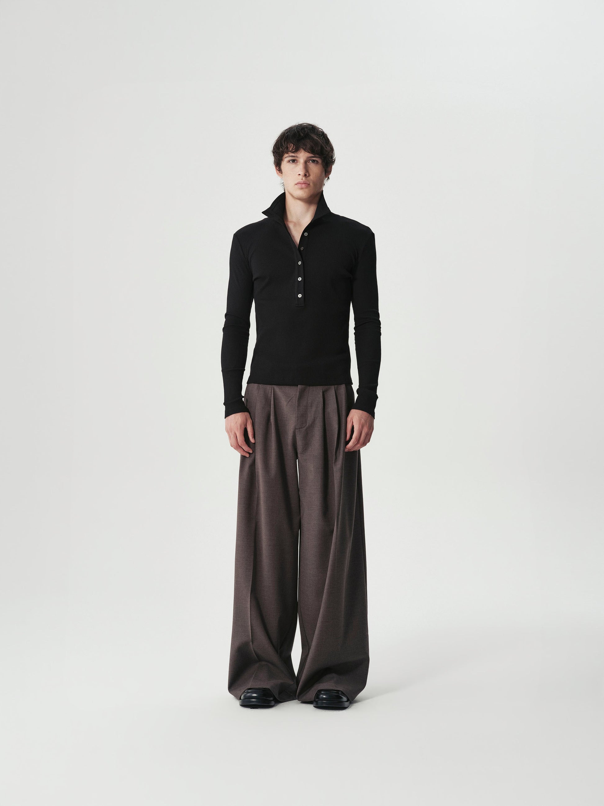 Column Henley Top