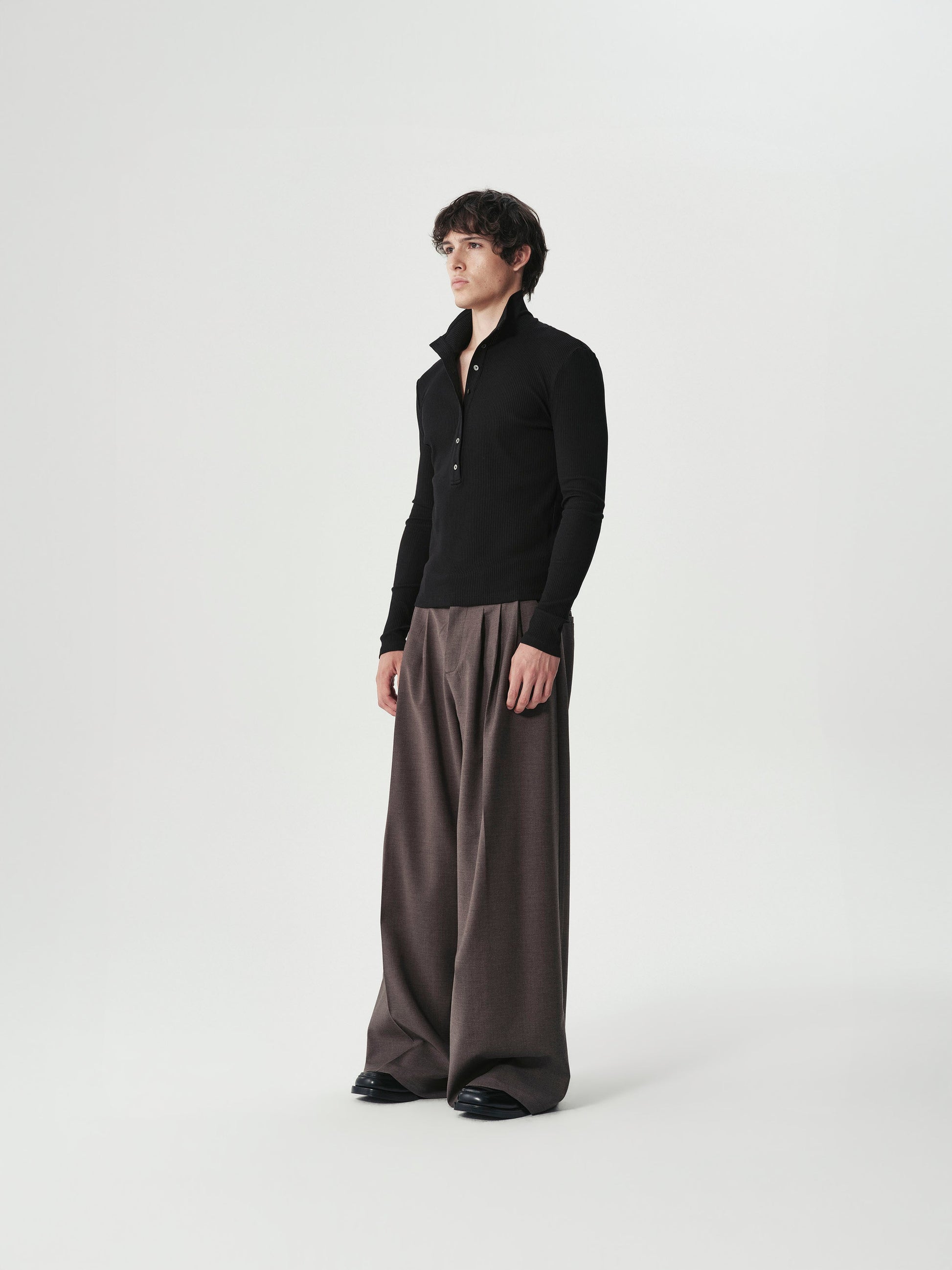 Column Henley Top