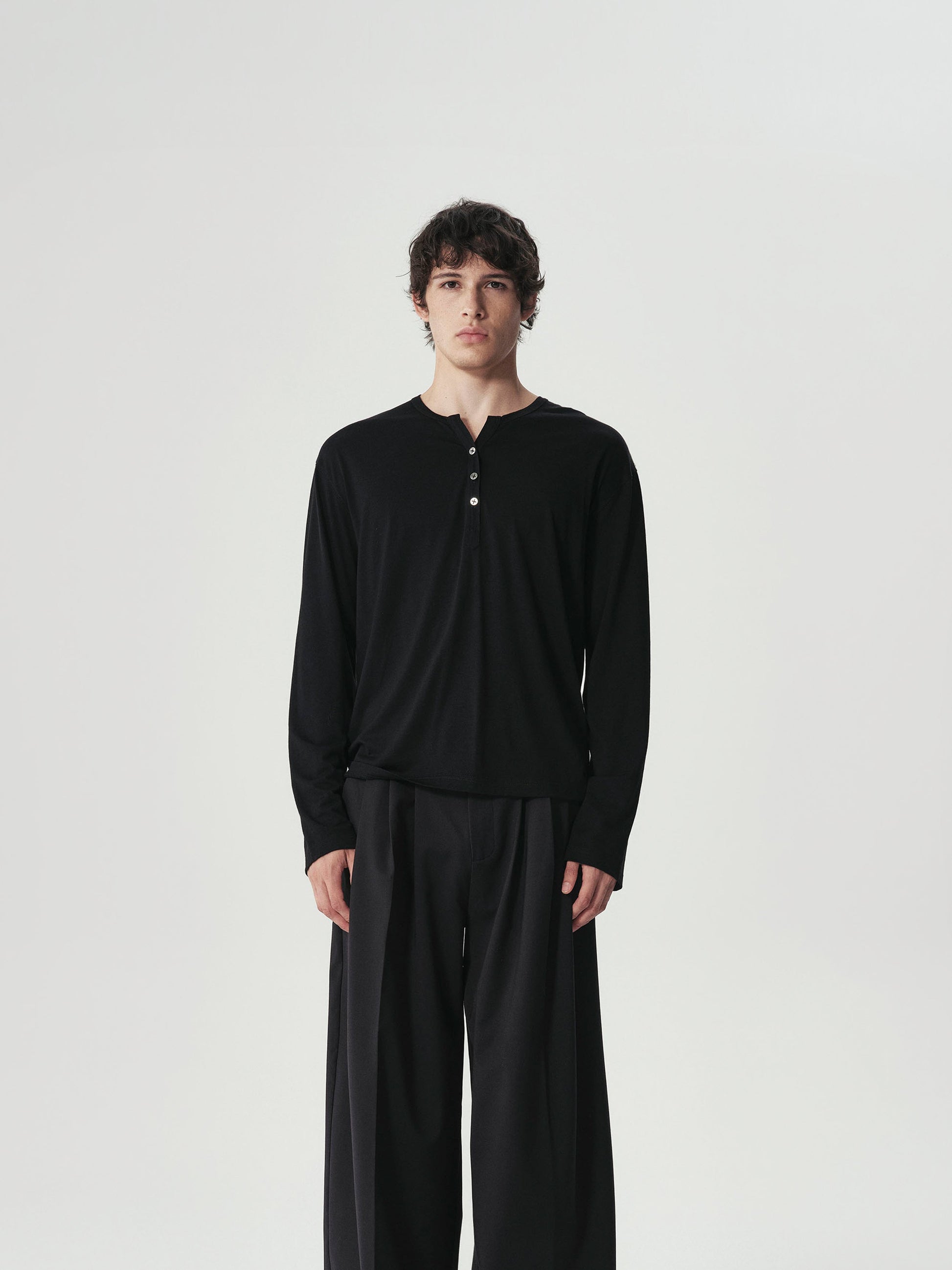 Fluid Henley Top