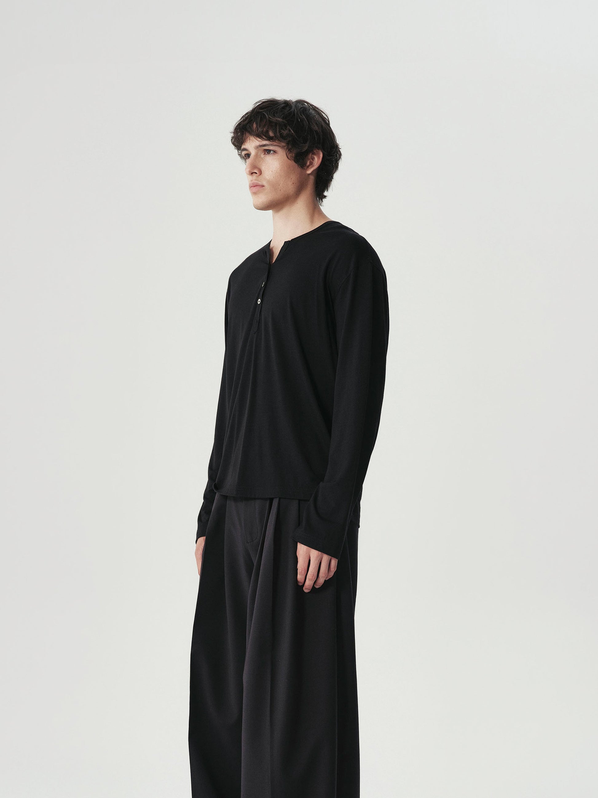 Fluid Henley Top