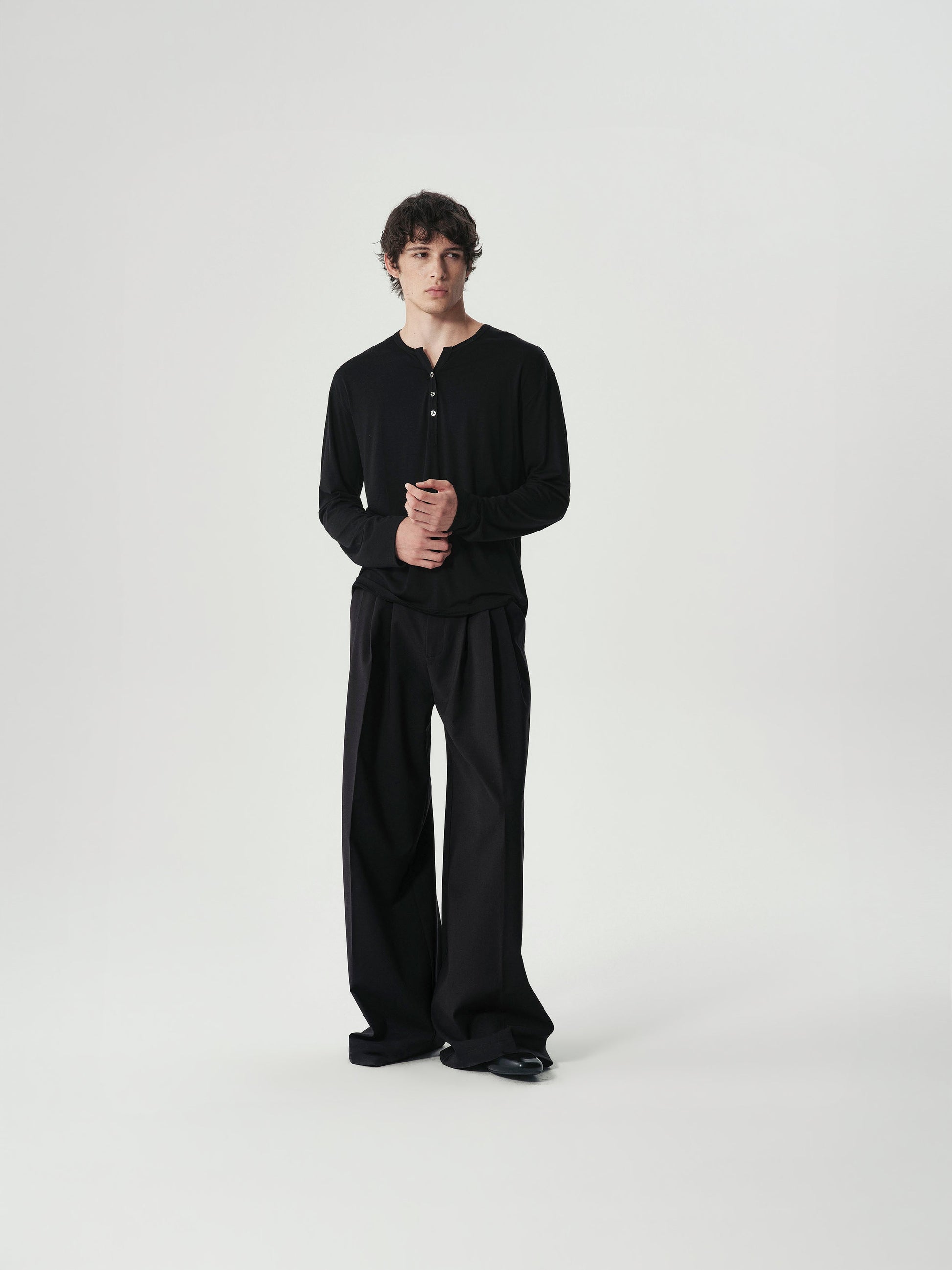 Fluid Henley Top