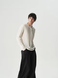 Fluid Henley Top in White