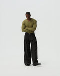 Overlap V-Neck Long-Sleeve — styling view