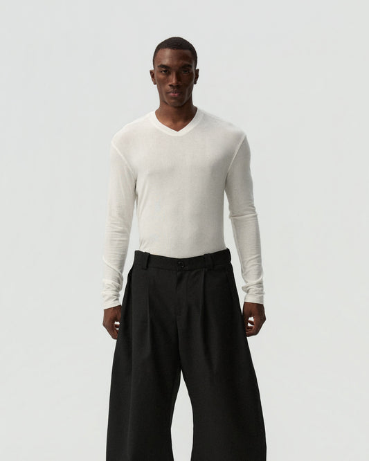 Overlap V-Neck Long-Sleeve — product view