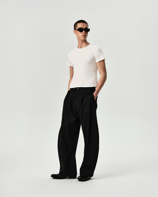 Angle Cropped Tee