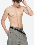 Silver Buckle Belt - YHONE